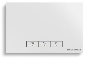 Der System Access Point ist das Herzstück von Busch-free@home. Er unterstützt gleichzeitig Projektierung, Inbetriebnahme, und Visualisierung. (Bild: Busch-Jaeger Elektro GmbH)