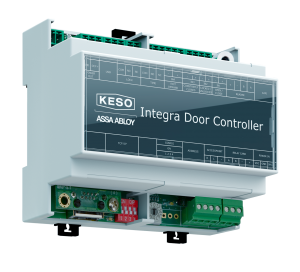 Bei der Offline-Variante von Integra gelangen die Daten über das Netzwerk auf den KESO Integra Türcontroller und den KESO Integra Update Leser (Bild: ASSA ABLOY Sicherheitstechnik GmbH)