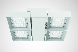 Mirona Fit LED: Die robuste Hallenleuchte eignet sich z.B.  für raue Industrieumgebungen und hohe Hallen. (Bild: Trilux GmbH & Co. KG)