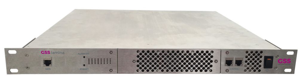 Der Multiplexer GSS.lamina MUX 1916 IPM CI ist eine Kopfstation zur Auswahl und zum Multiplexing von verschiedenen TransportstrÃ¶men. (Bild: GSS Grundig Systems GmbH)